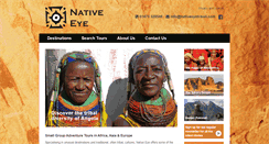 Desktop Screenshot of nativeeyetravel.com